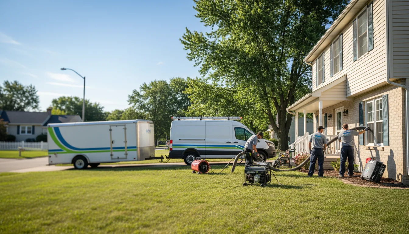 Flooded Basement Restoration And Cleanup With Repair in Colo, IA near me